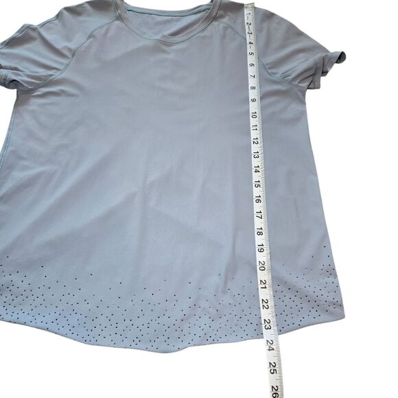 🔥FINAL SALE🔥 Lululemon Quick Pace Short Sleeve - Blue Cast - Picture 7 of 8